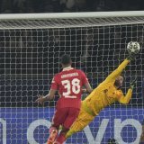 Alisson à la parade. KEYSTONE/AP/Aurelien Morissard